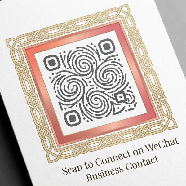 偷拍泄密商务微信二维码